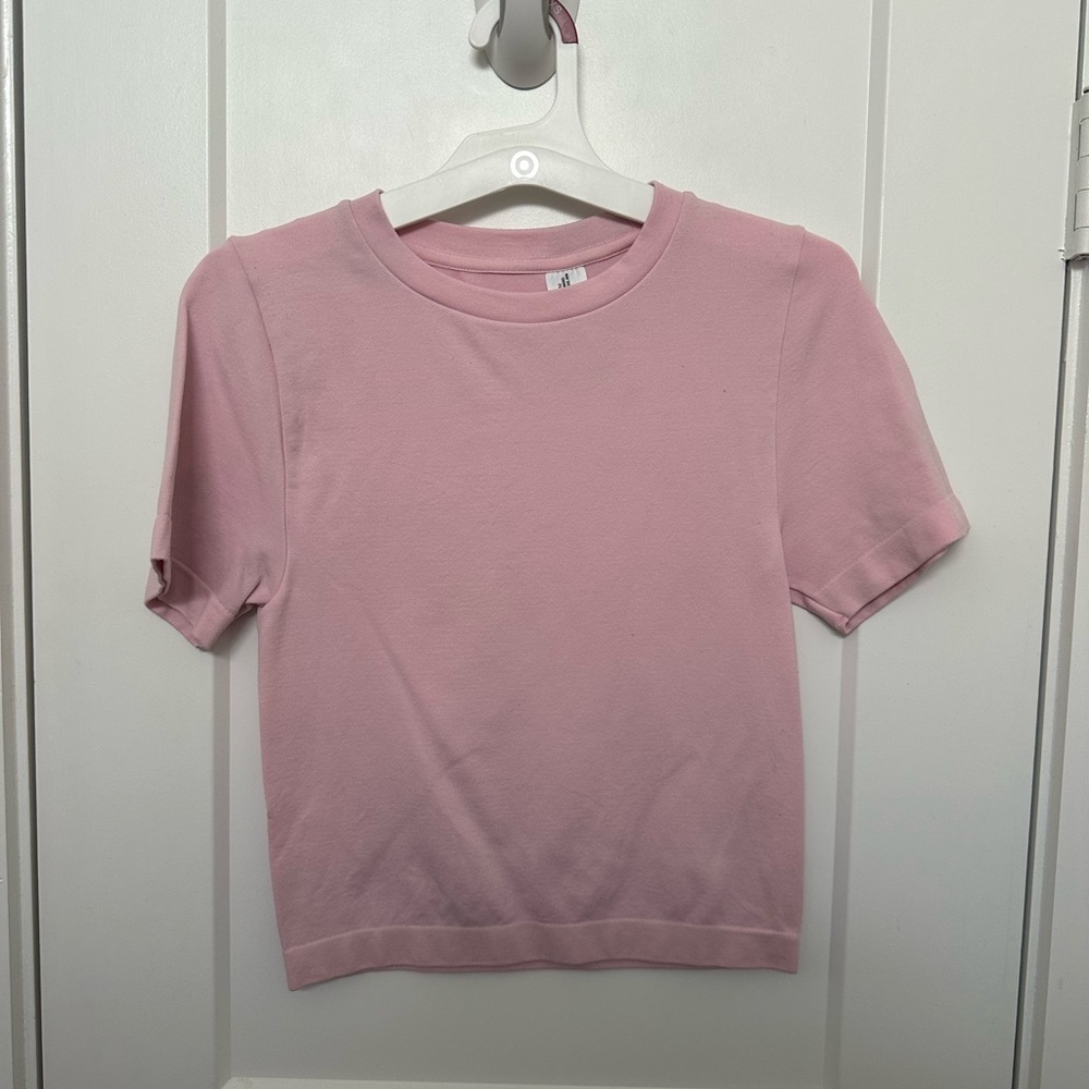 Pink Short Sleeve T-Shirt